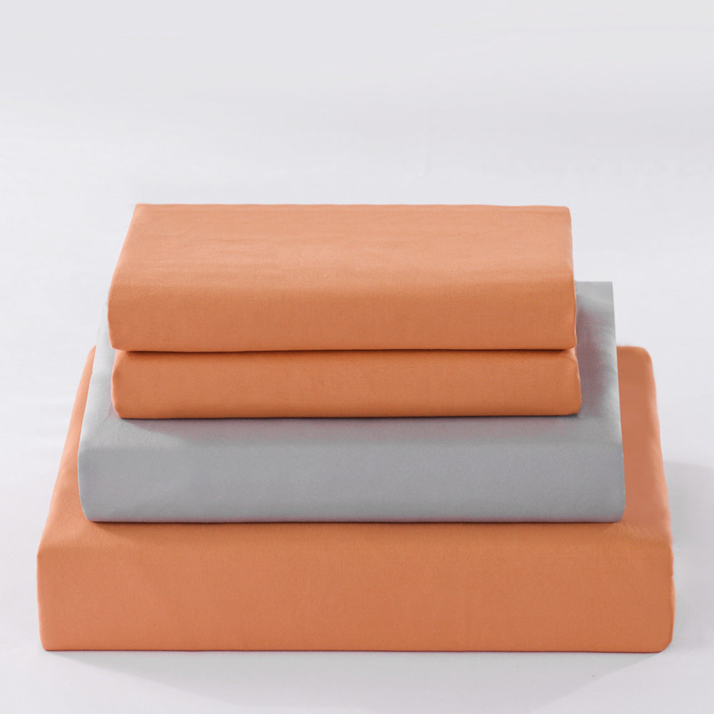 Solid Color Minimalist 3-Piece Bedding Set - Calm Cloud Bedding